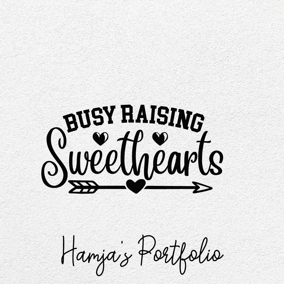 Busy Raising Sweethearts Vector cover image.
