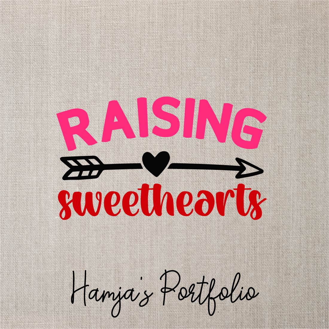 Raising Sweethearts Vector Svg preview image.