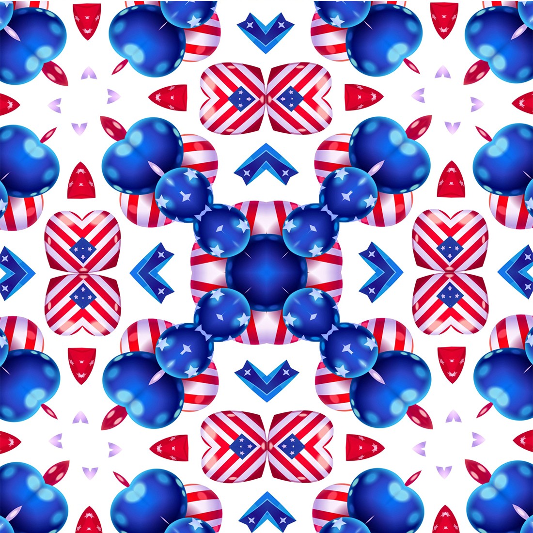 Red White and Blue Background JPG 300 DPI preview image.