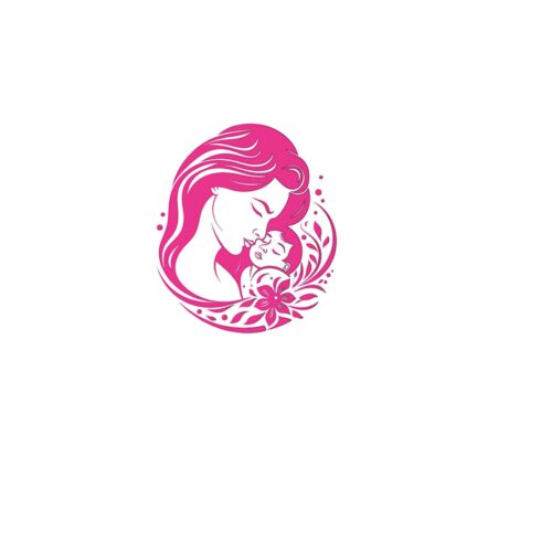 Mom Logo Design , Beautiful Mom logo design cover image.