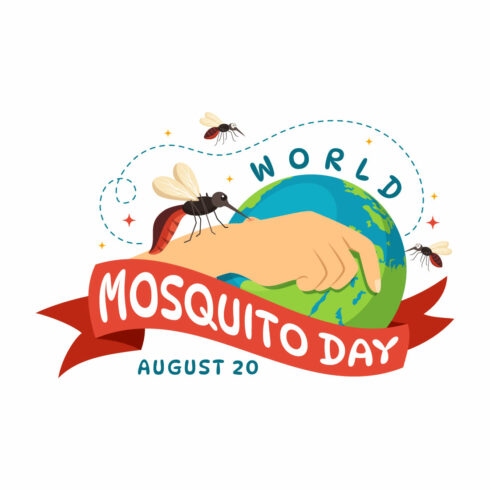 15 World Mosquito Day Illustration cover image.