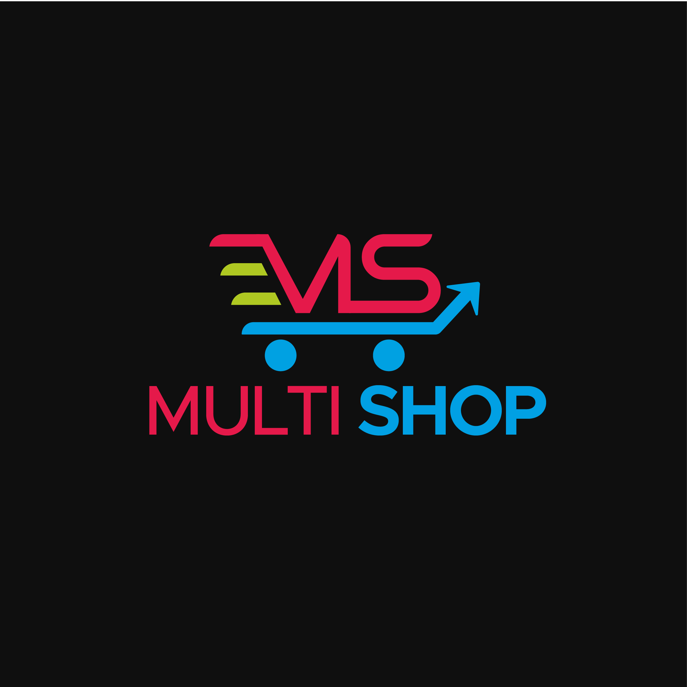 MS Letter logo design template cover image.