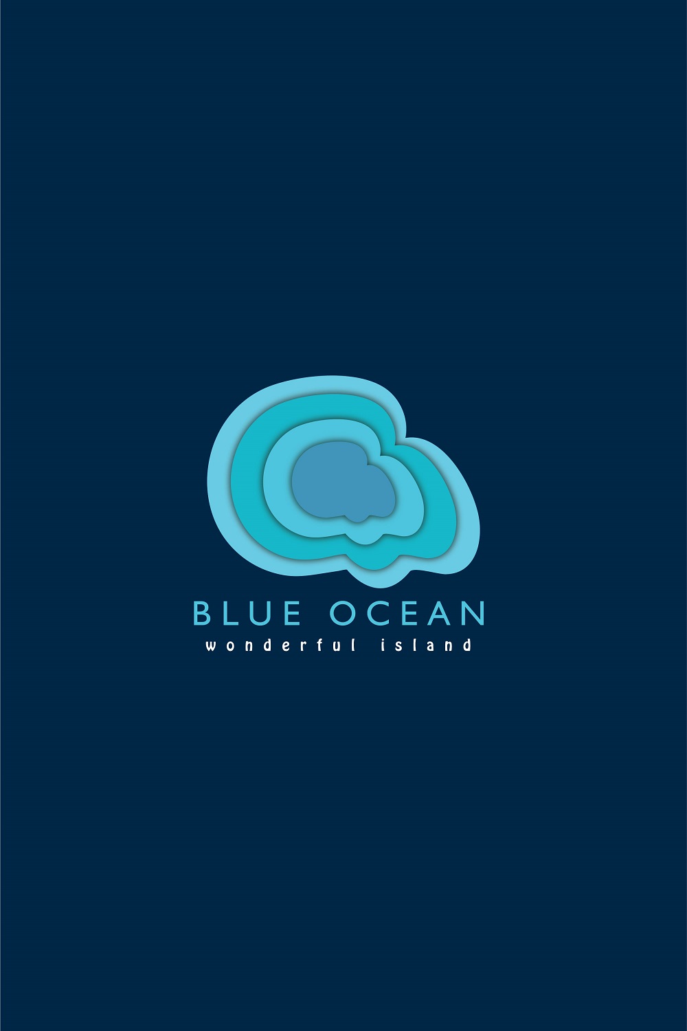 BLUE OCEAN ICON pinterest preview image.
