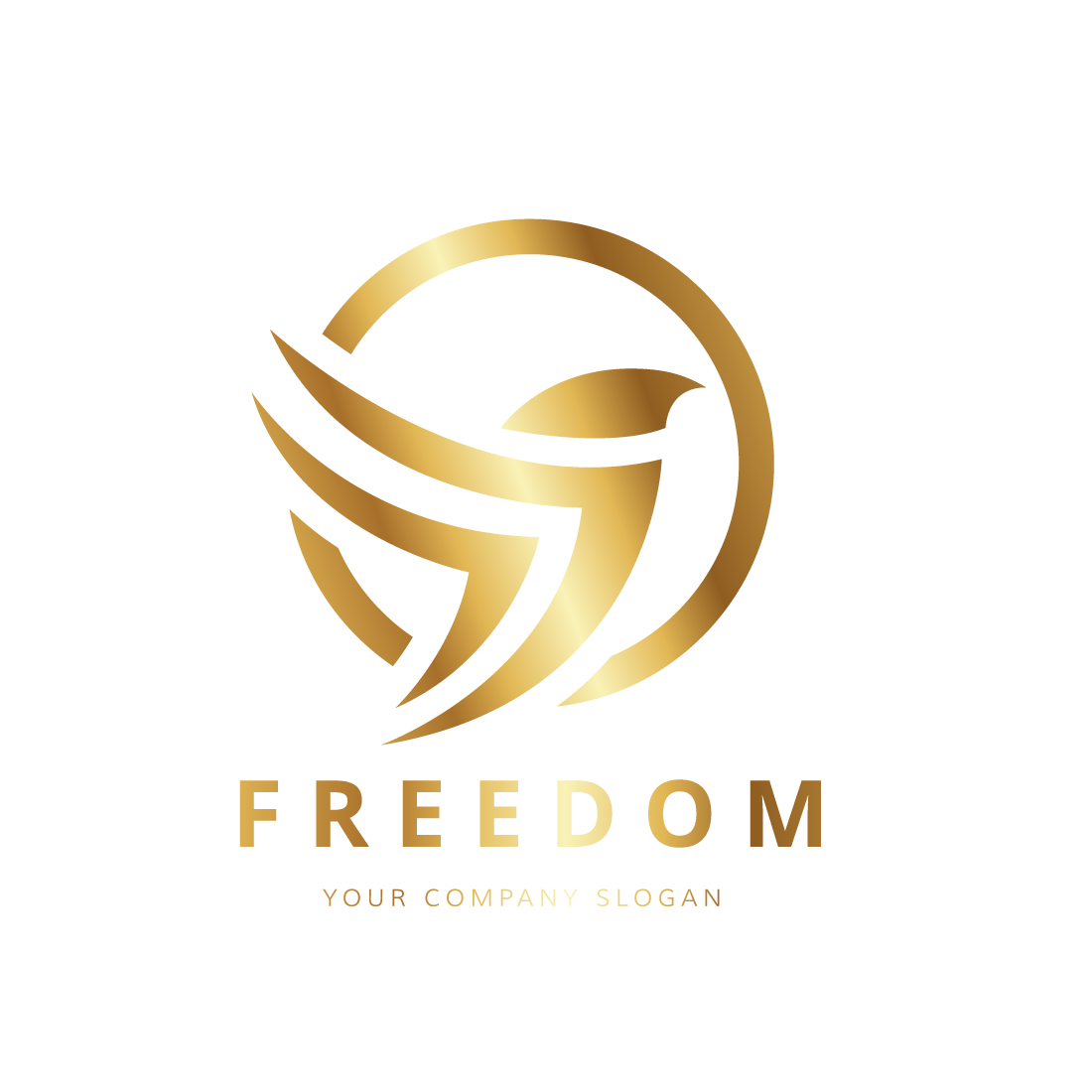 Golden logo design modern logo maker - FiverrBox