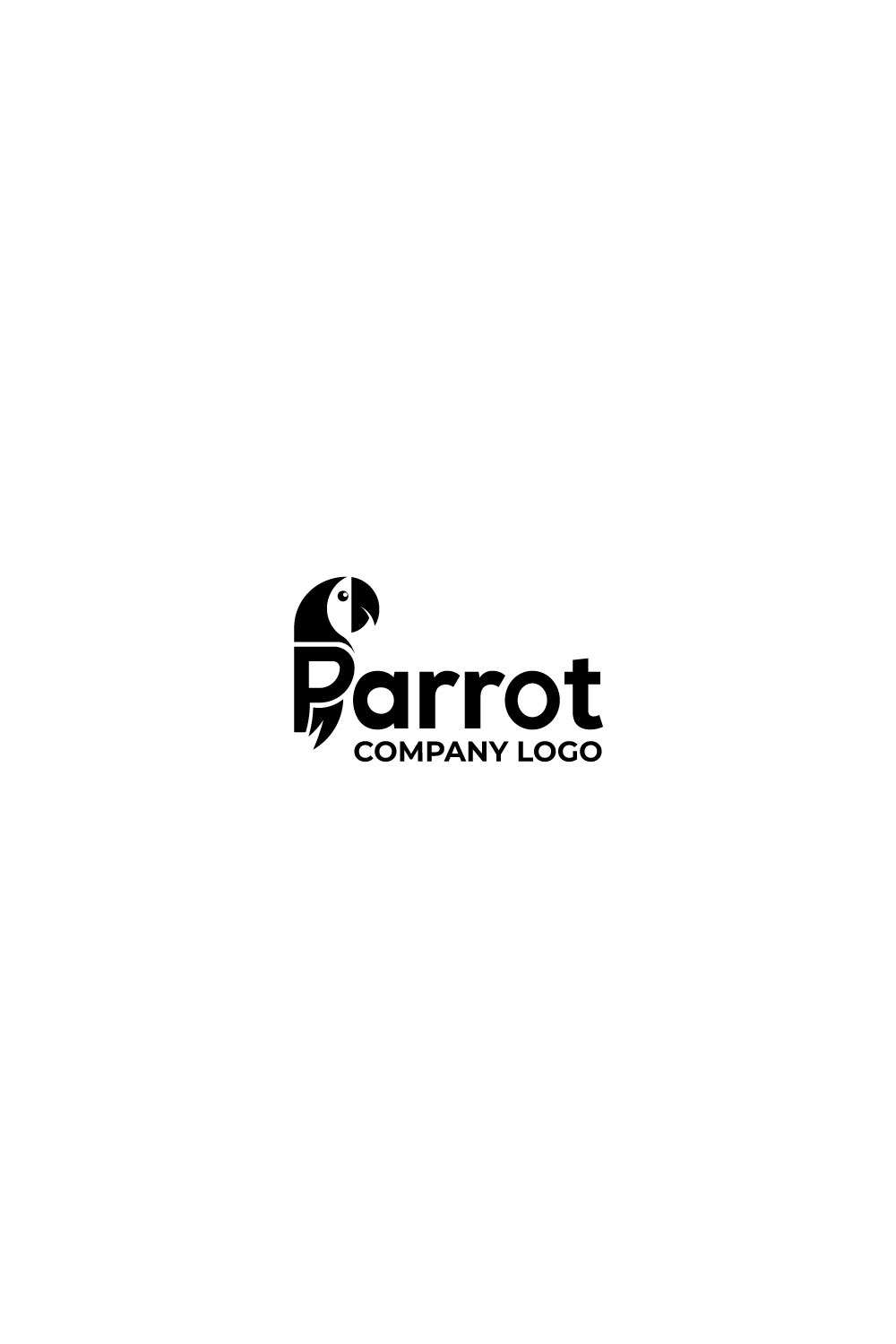 vector parrot logo cute mascot design vector pinterest preview image.