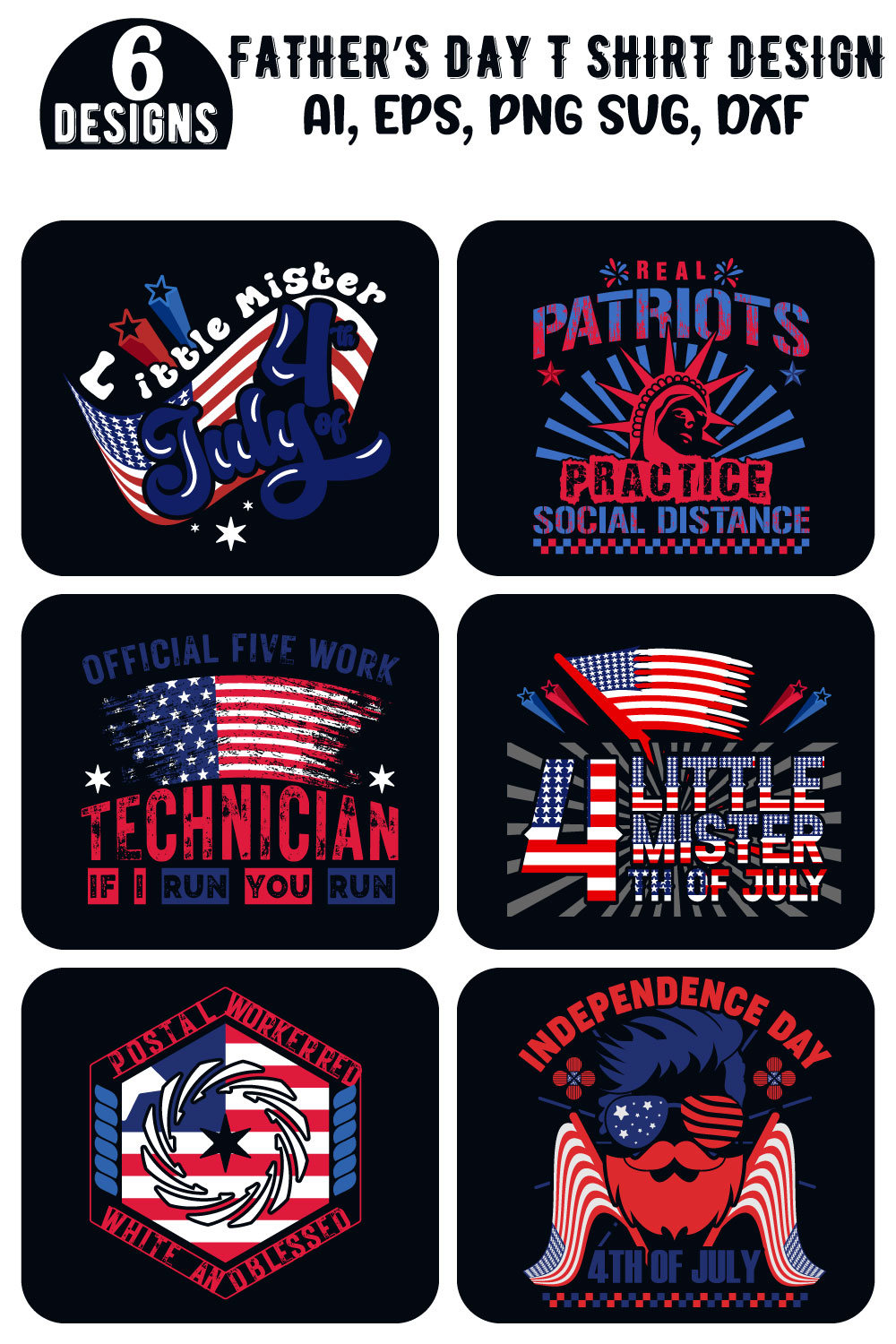 4th of July shirt, Happy 4th July, USA T-Shirt Design, Independence T-Shirt, 4th Of July T-Shirt Design, 4Th July America Independence Day pinterest preview image.