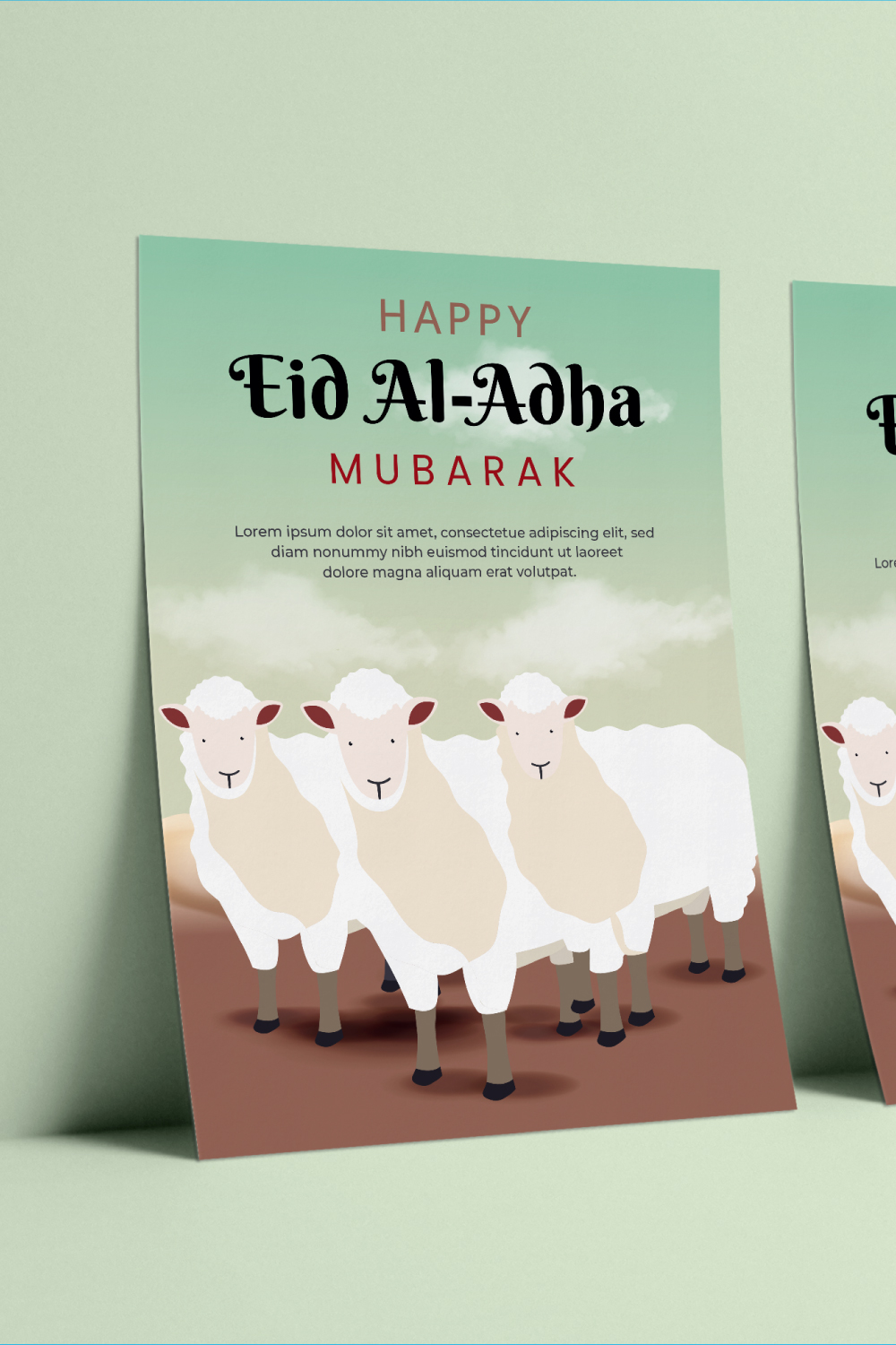 Eid Ul Adha Flyer Design pinterest preview image.