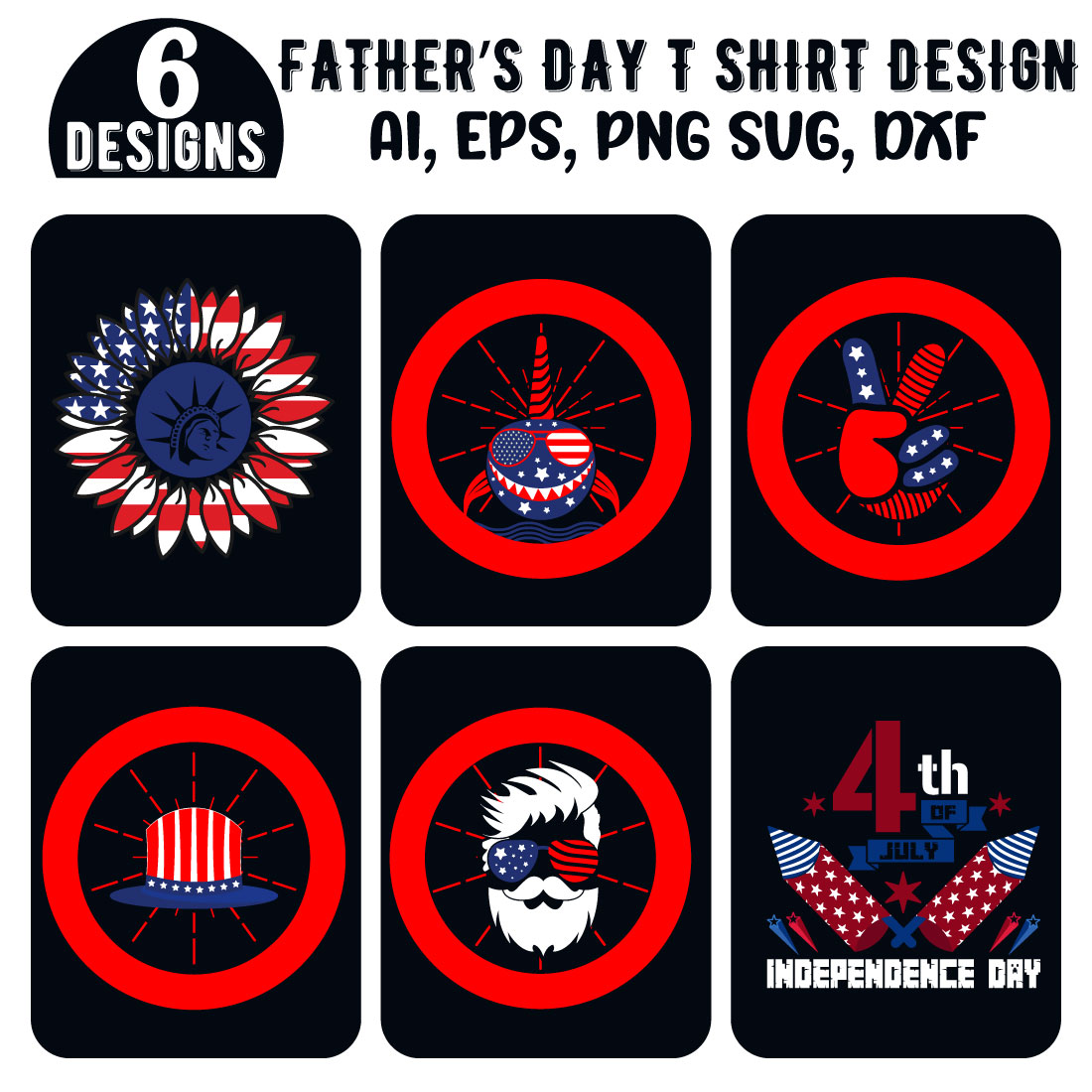 4th of July shirt, Happy 4th July, USA T-Shirt Design, Independence T-Shirt, 4th Of July T-Shirt Design, 4Th July America Independence Day Vector T-shirt, National day t shirt Design Bundle cover image.