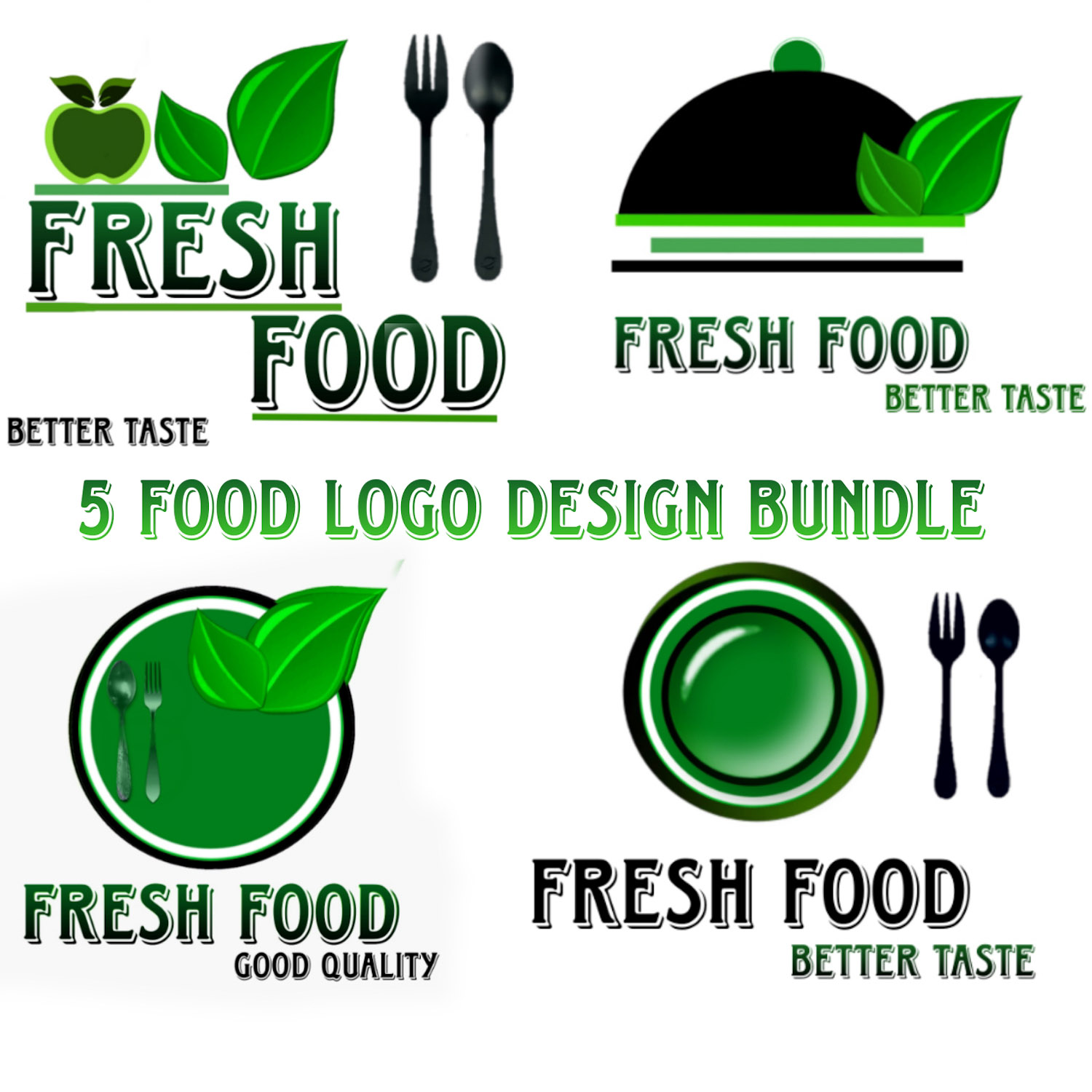CREATIVE FRESH FOOD LOGO DESIGN preview image.