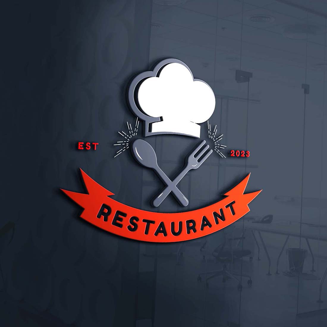 restaurant food t shirt vector logo.1 722