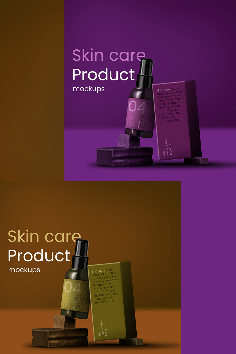 skin care product pinterest preview image.