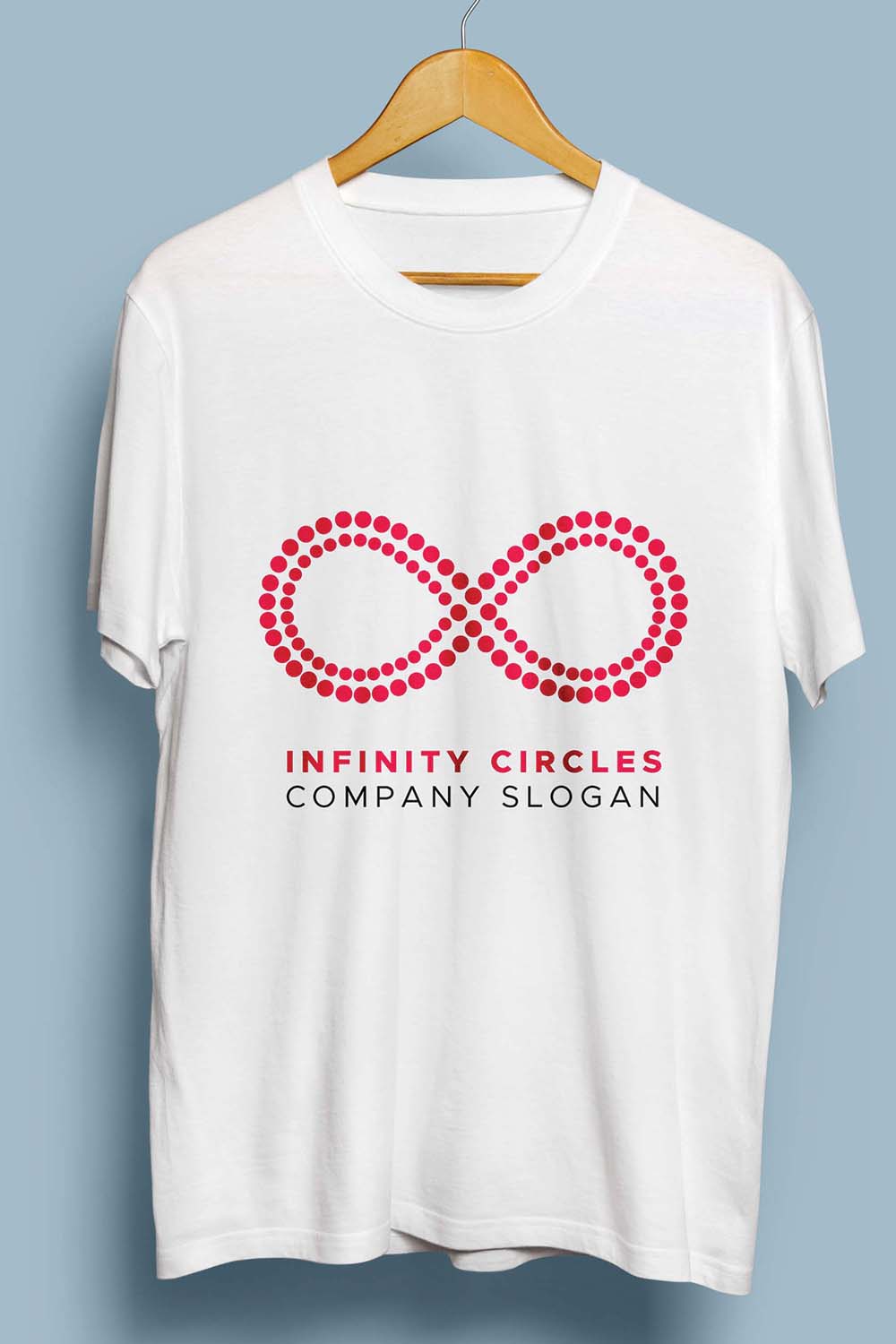 INFINITY CIRCLES LOGO TEMPLATE pinterest preview image.