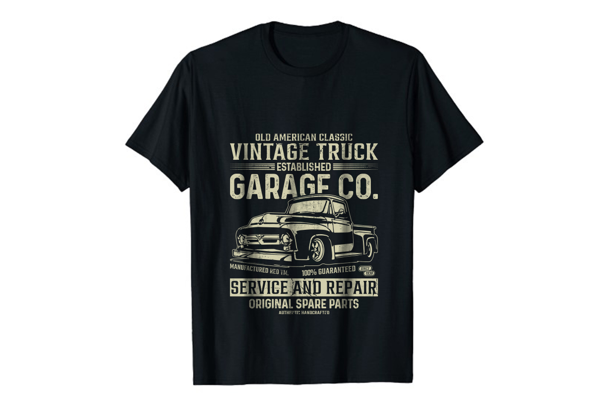 truck t shirt design vector 3 670