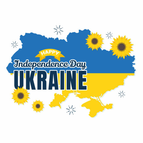 16 Ukraine Independence Day Illustration cover image.