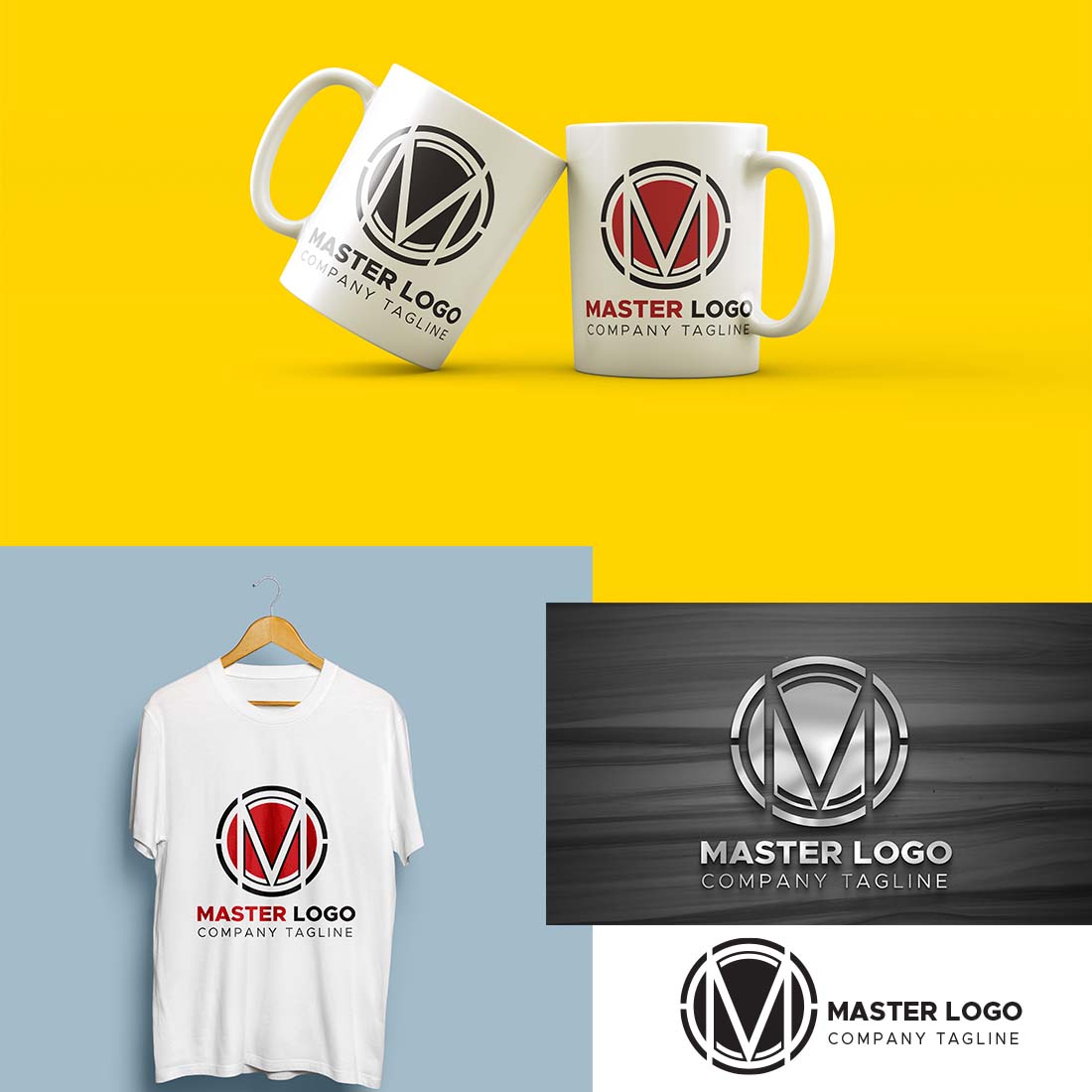 Master logo Template- M Letter Logo cover image.