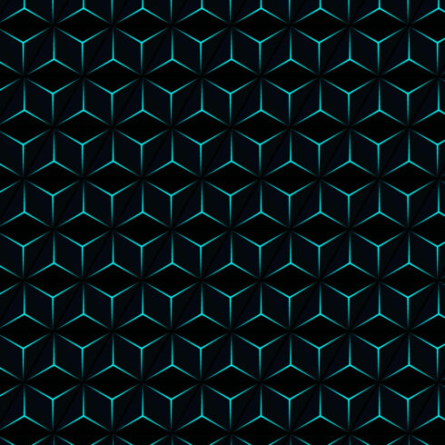 smooth realistic geometric texture pattern 3d black background cover image.