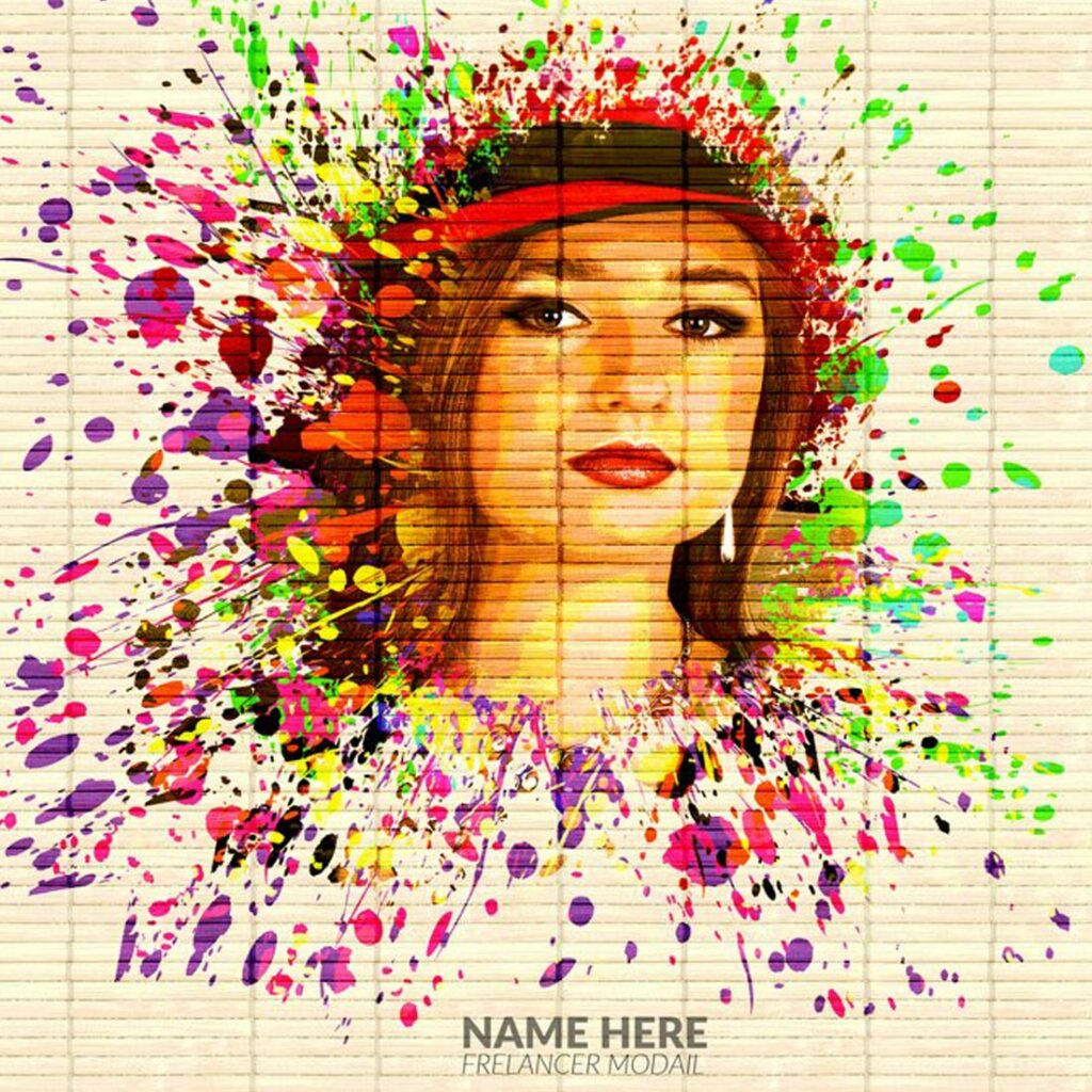 Art Stick Photo Template MasterBundles