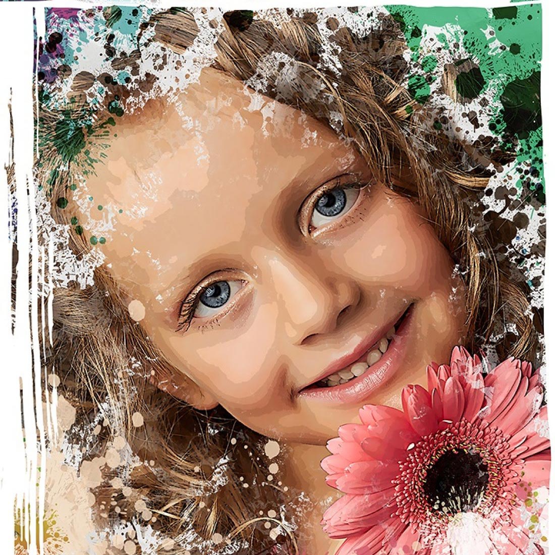 Artistic Photo Manipulation Template preview image.