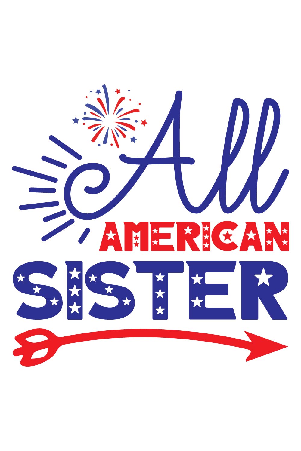 All American sister pinterest preview image.
