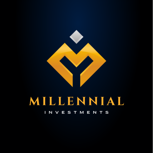 Gold Silver Financial Investment Logo Template cover image.