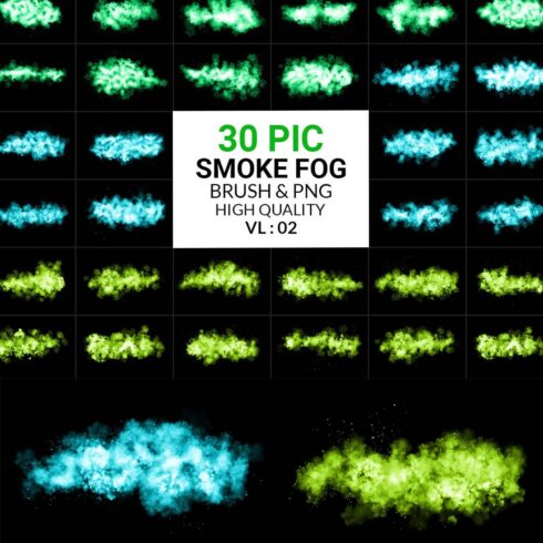 Fog Brushes & Png for Photoshop cover image.