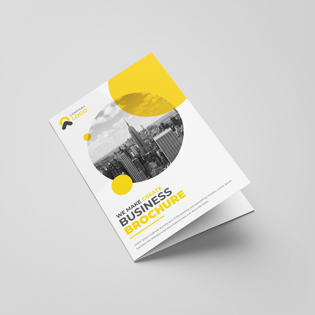 Corporate business brochure or company profile or annual report template design cover image.