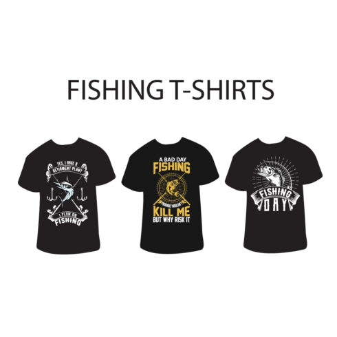 Fishing T-shirt Design cover image.