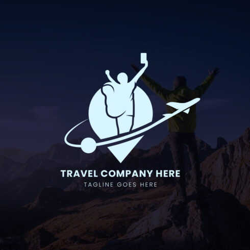Global travel logo cover image.
