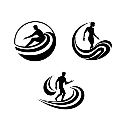 surf bech logo design cover image.