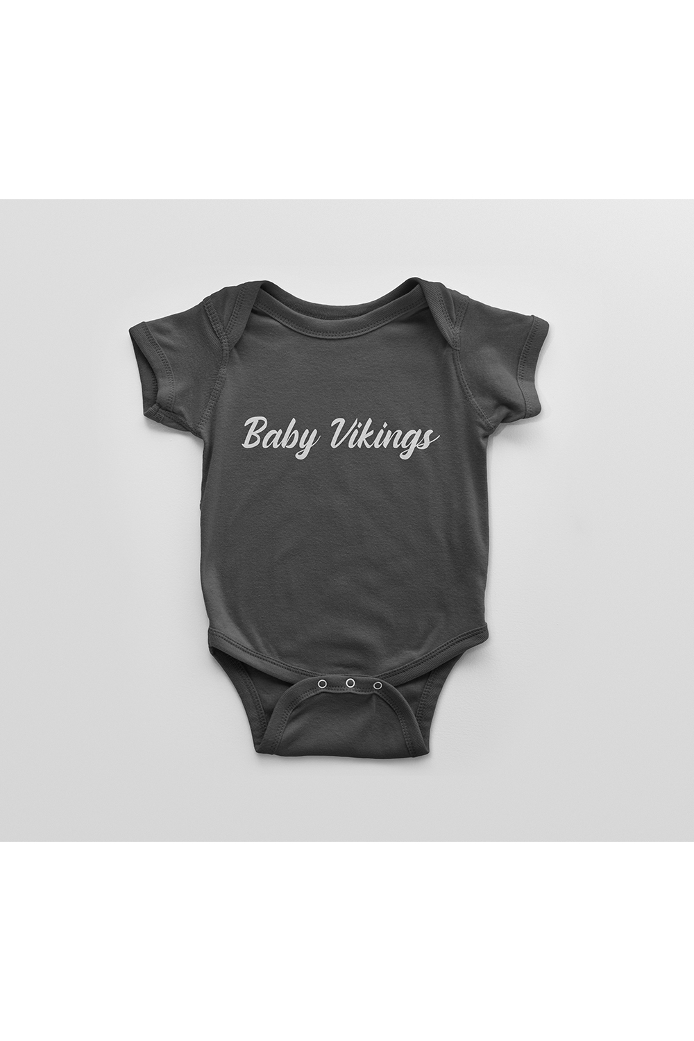 Infant Lap Shoulder Onesie Mockup pinterest preview image.