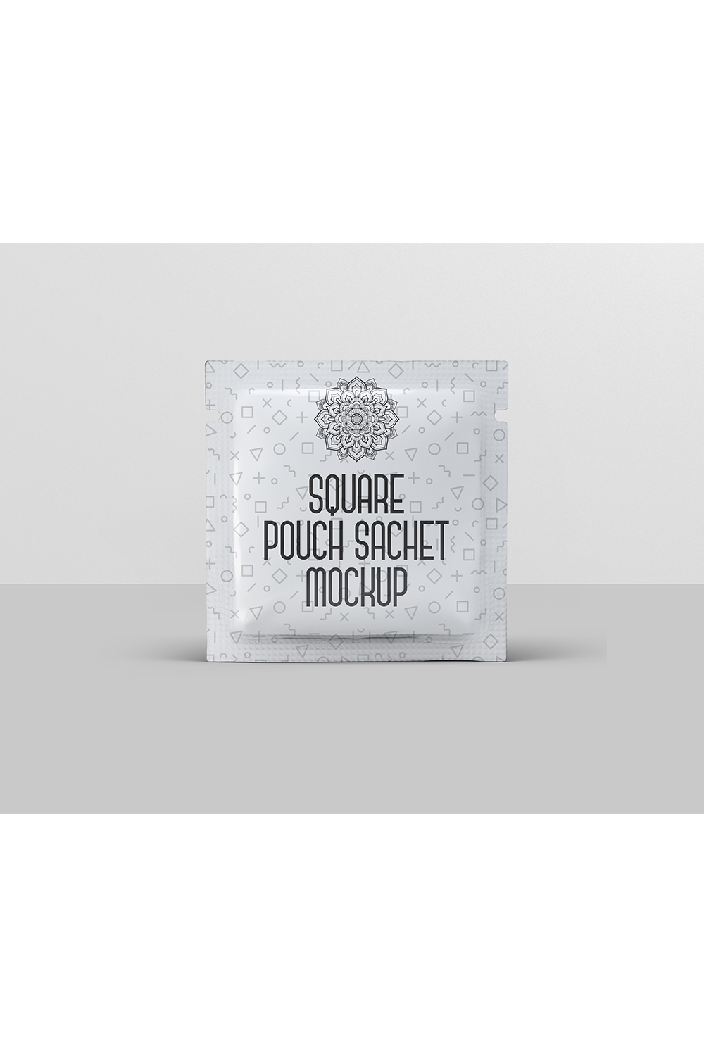 Square Pouch Sachet Mockup pinterest preview image.