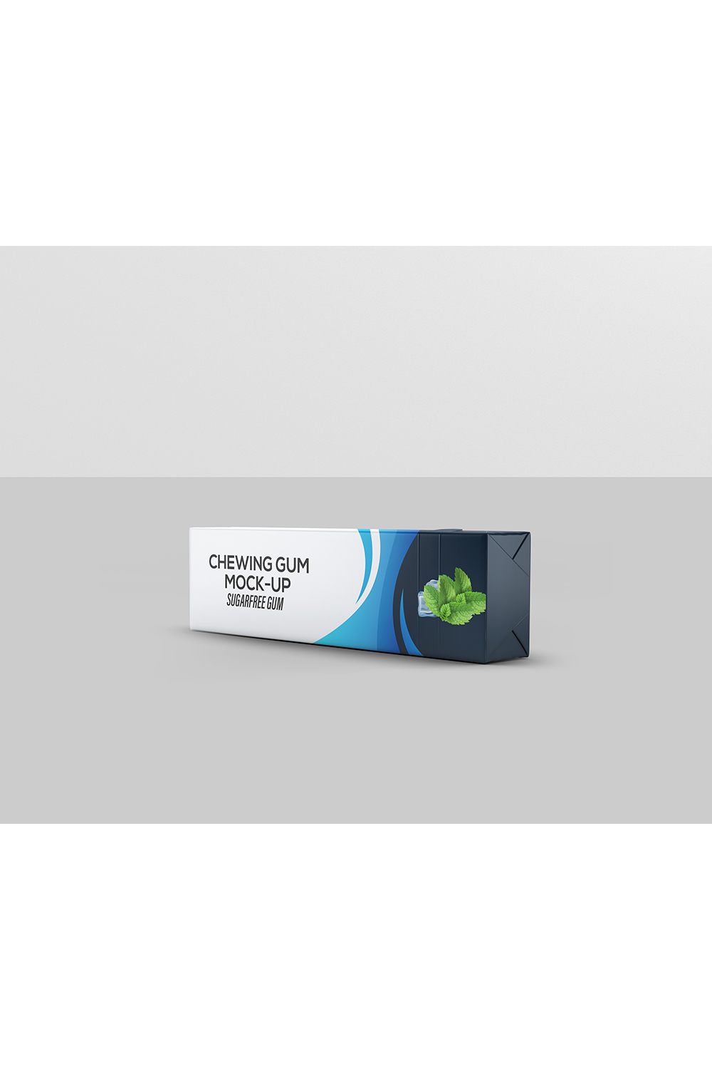Chewing Gum Mockup pinterest preview image.