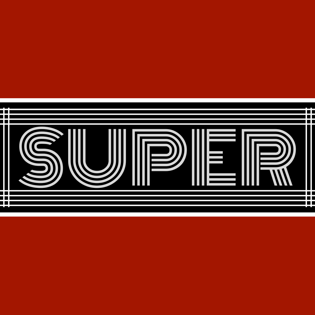 SUPER TEXTED TSHIRT GRAPHIC preview image.