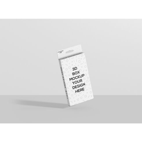 High Rectangle Box with Hanger Mockup cover image.