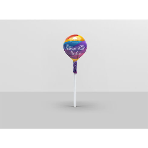 Lollipop Ball Candy Mockup cover image.