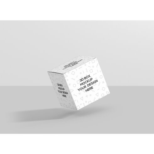 Square Packaging Box Mockup cover image.