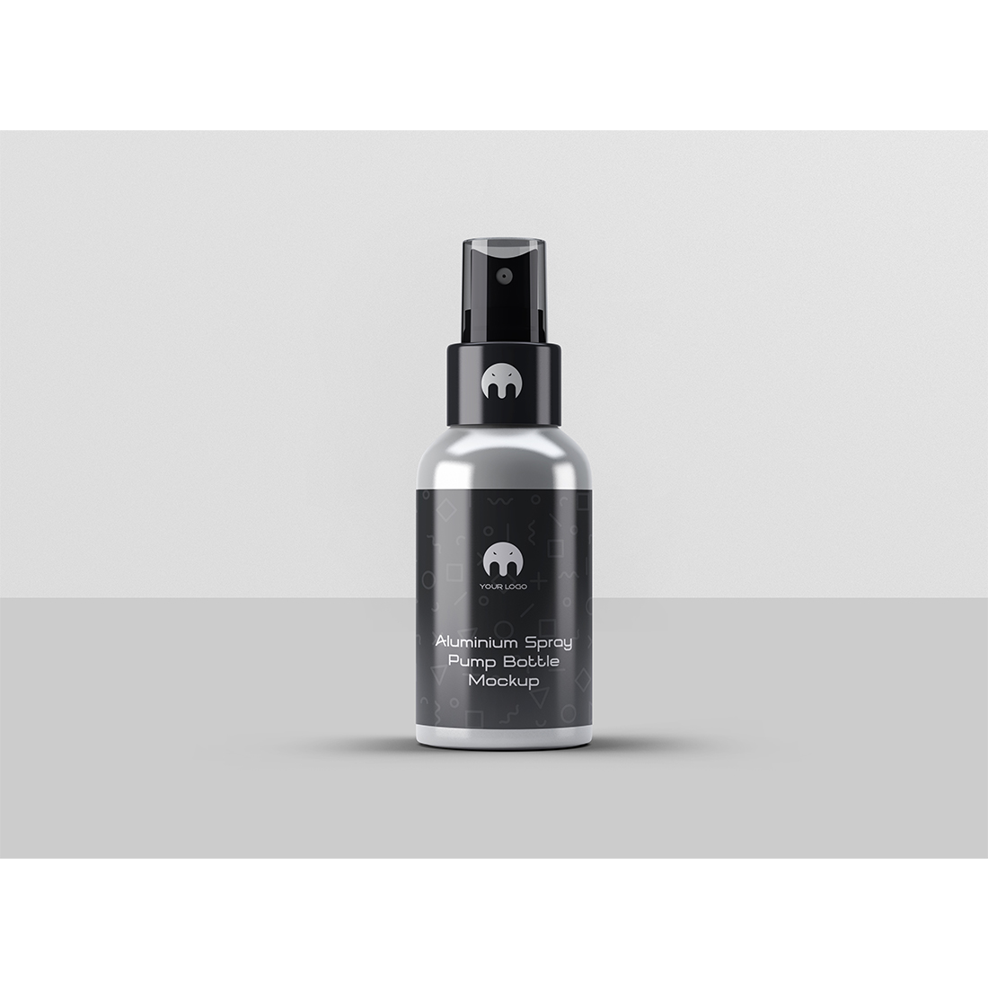 Aluminum Spray Bottle Mockup cover image.