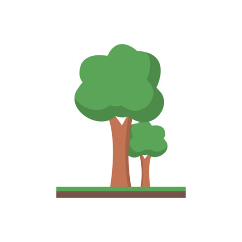 This is a Tree Illustration On White Background cover image.
