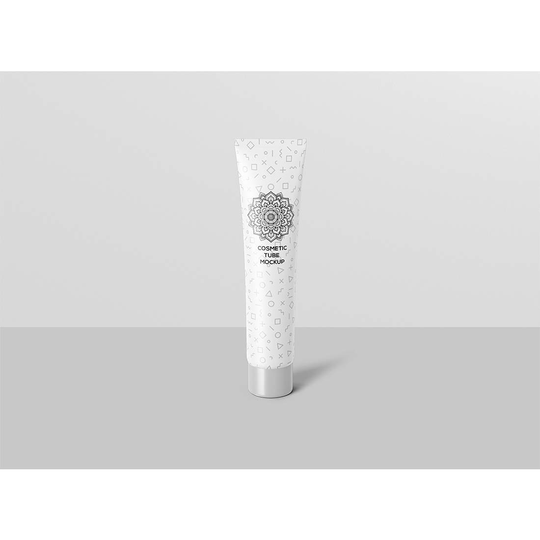 Cosmetic Long Tube Mockup preview image.