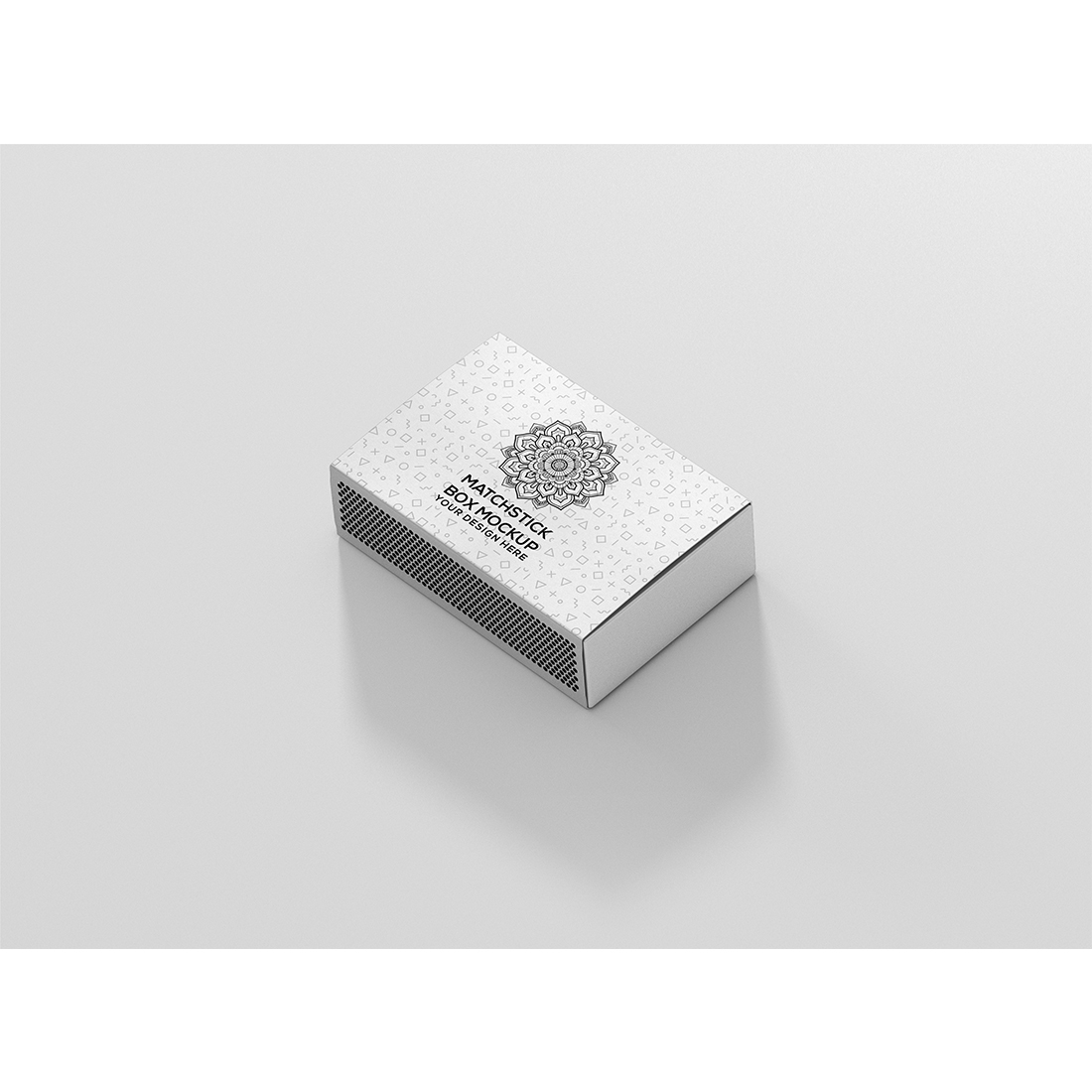 Matchstick Box Mockup preview image.