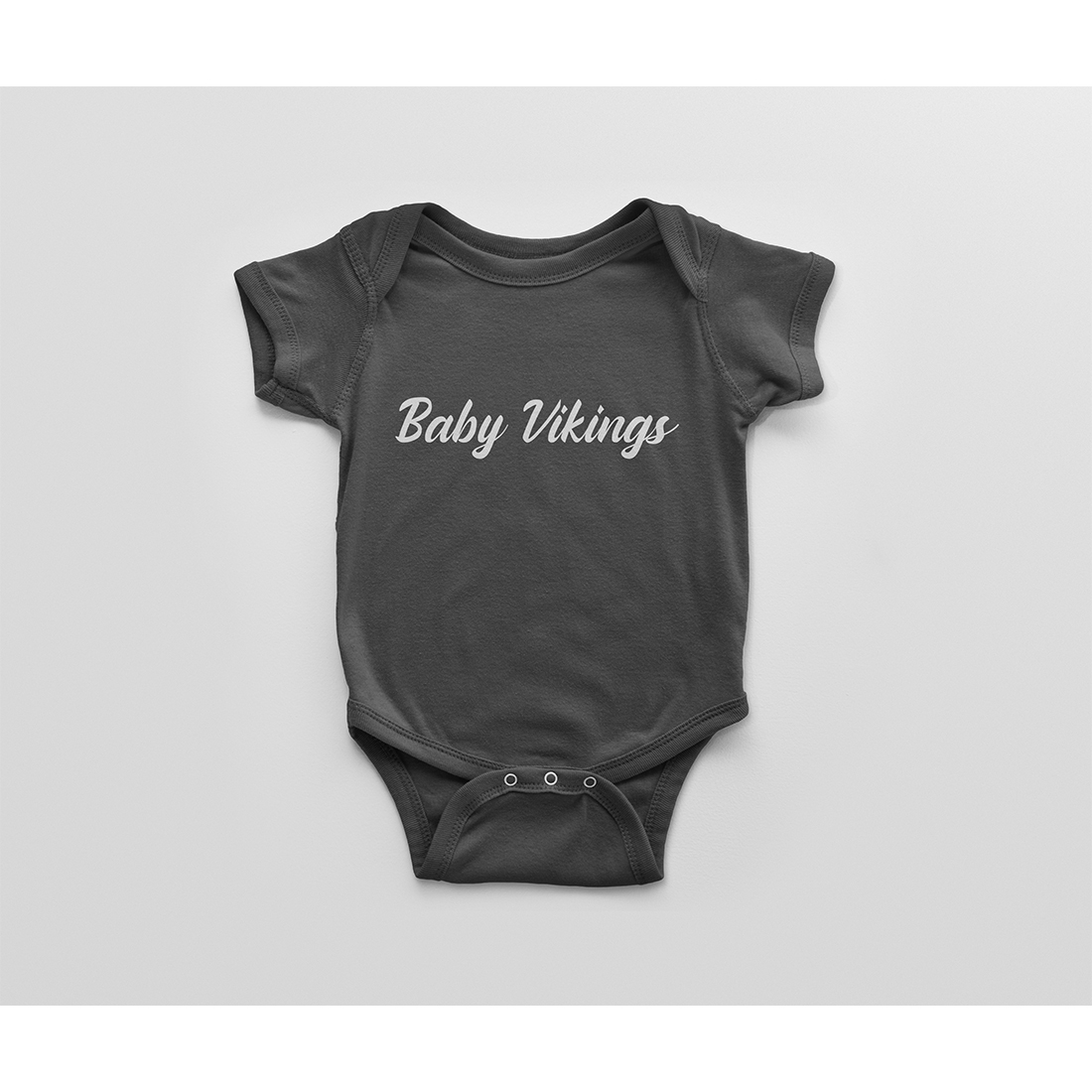 Infant Lap Shoulder Onesie Mockup preview image.