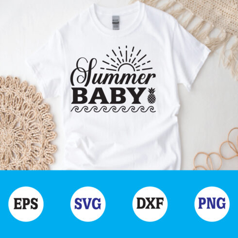 summer baby svg cover image.