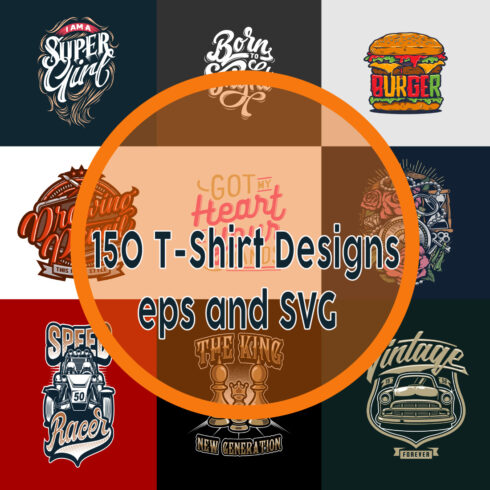 T-Shirt designs eps and SVG cover image.
