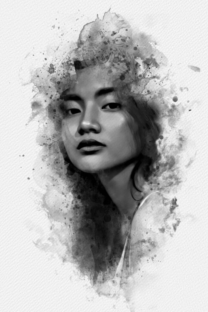 Digital Watercolor Painting Effect MasterBundles