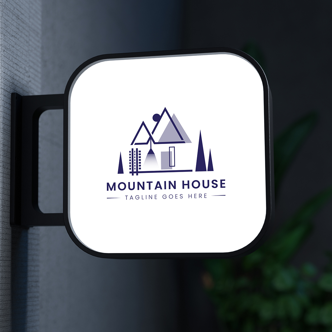 Mountain house logo preview image.