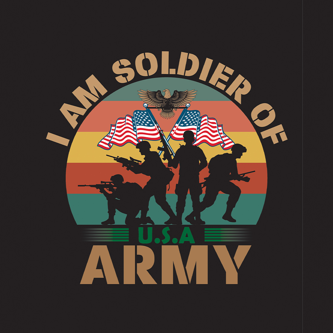 us army t shirt preview image.