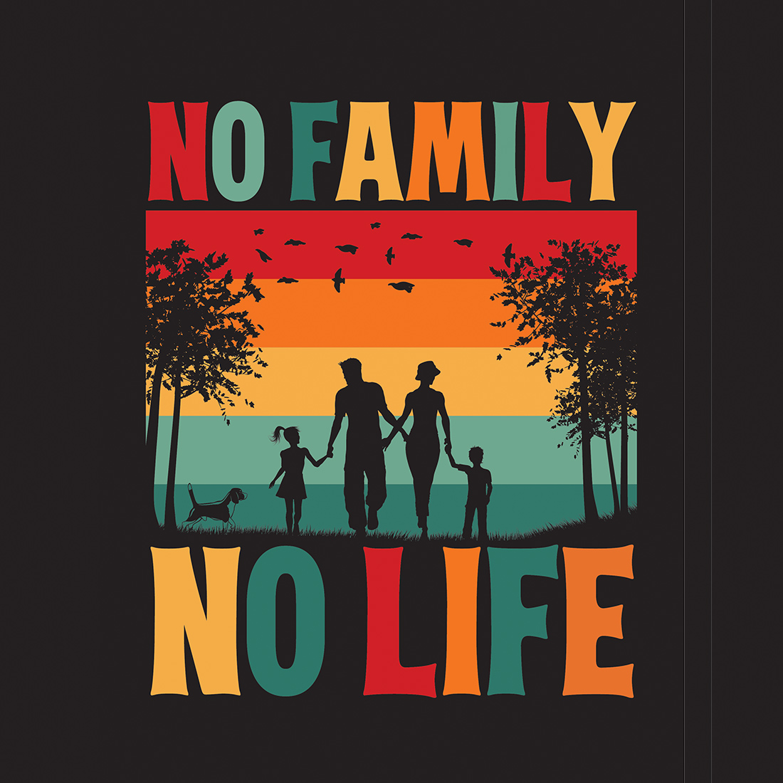 family t shirt preview image.