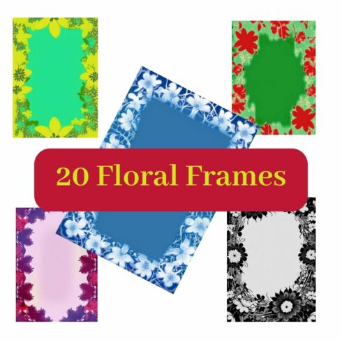2o Floral Frames with Super High-Res Images cover image.