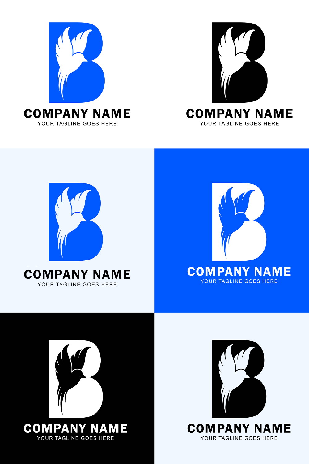 Creative/Modern Logo Design For Business – Just $25 pinterest preview image.