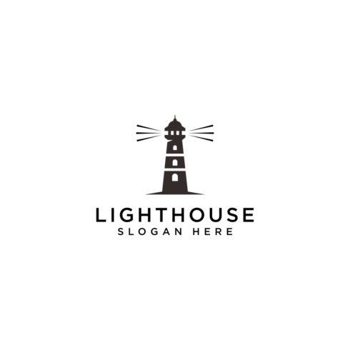 lighthouse logo vector design template cover image.